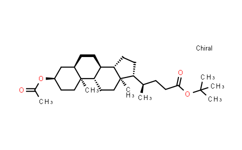 CAS No. 172615-57-5, (R)-tert-Butyl 4-((3R,5R,8R,9S,10S,13R,14S,17R)-3-acetoxy-10,13-dimethylhexadecahydro-1H-cyclopenta[a]phenanthren-17-yl)pentanoate