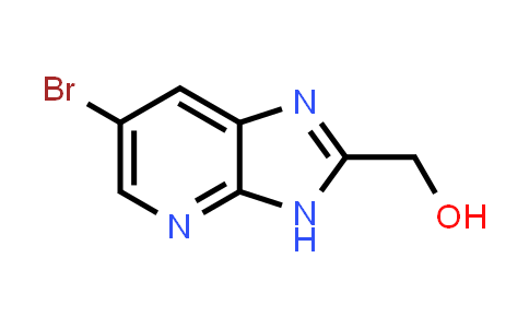 CAS No. 172648-19-0, (6-Bromo-3H-imidazo[4,5-b]pyridin-2-yl)methanol