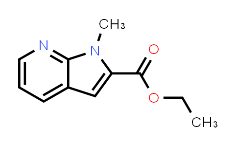 CAS No. 172648-34-9, 1H-Pyrrolo[2,3-b]pyridine-2-carboxylic acid, 1-methyl-, ethyl ester