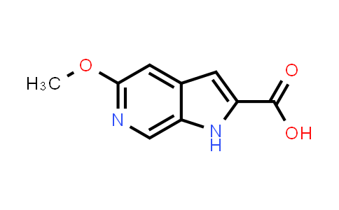 CAS No. 17288-36-7, 5-Methoxy-1H-pyrrolo[2,3-c]pyridine-2-carboxylic acid