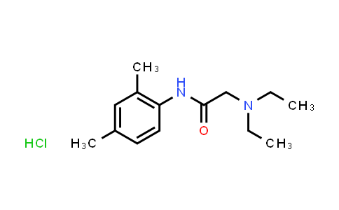 CAS No. 17289-54-2, 2-(Diethylamino)-N-(2,4-dimethylphenyl)acetamide hydrochloride