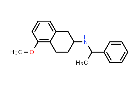 CAS No. 172937-92-7, 2-Naphthalenamine, 1,2,3,4-tetrahydro-5-methoxy-N-(1-phenylethyl)-