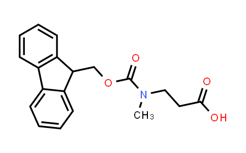 CAS No. 172965-84-3, 3-((((9H-Fluoren-9-yl)methoxy)carbonyl)(methyl)amino)propanoic acid