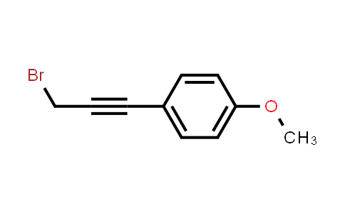 CAS No. 173019-85-7, 1-(3-Bromoprop-1-yn-1-yl)-4-methoxybenzene