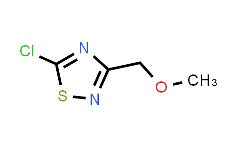 CAS No. 173053-02-6, 5-chloro-3-(methoxymethyl)-1,2,4-thiadiazole
