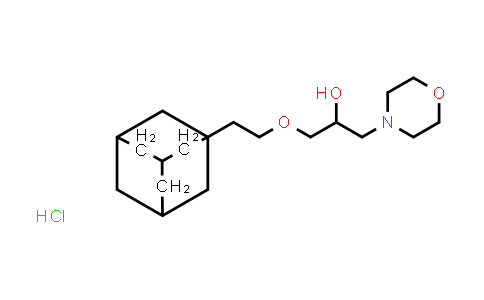 CAS No. 173158-63-9, 1-(2-(Adamantan-1-yl)ethoxy)-3-morpholinopropan-2-ol hydrochloride