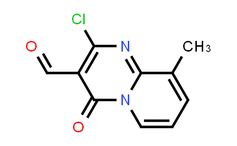 CAS No. 17326-27-1, 2-Chloro-9-methyl-4-oxo-4H-pyrido[1,2-a]pyrimidine-3-carbaldehyde