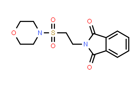 CAS No. 173336-67-9, 2-[2-(Morpholine-4-sulfonyl)ethyl]-2,3-dihydro-1H-isoindole-1,3-dione