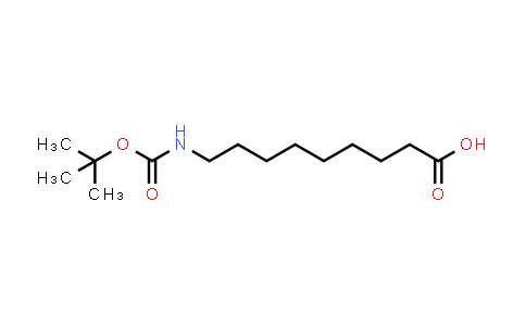 CAS No. 173435-78-4, 9-((tert-Butoxycarbonyl)amino)nonanoic acid