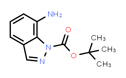 CAS No. 173459-53-5, tert-Butyl 7-amino-1H-indazole-1-carboxylate