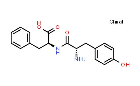 CAS No. 17355-11-2, (S)-2-((S)-2-Amino-3-(4-hydroxyphenyl)propanamido)-3-phenylpropanoic acid