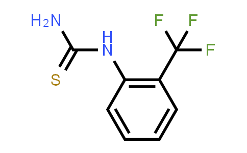 CAS No. 1736-71-6, 1-(2-(Trifluoromethyl)phenyl)thiourea