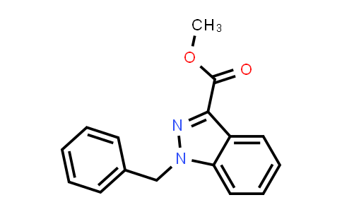 CAS No. 173600-03-8, methyl 1-benzyl-1H-indazole-3-carboxylate