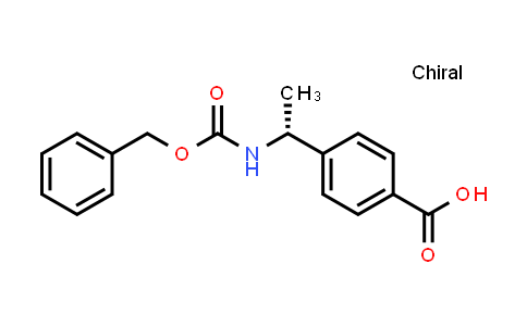 CAS No. 173898-15-2, 4-[(1R)-1-[[(Phenylmethoxy)carbonyl]amino]ethyl]benzoic acid