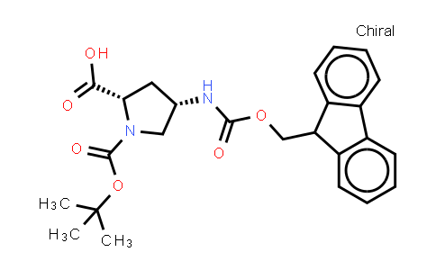 CAS No. 174148-03-9, (4S)-4-N-Fmoc-amino-1-Boc-L-proline