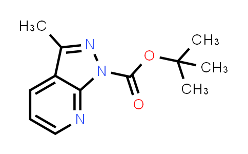 CAS No. 174180-77-9, tert-Butyl 3-methyl-1H-pyrazolo[3,4-b]pyridine-1-carboxylate