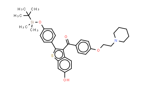 CAS No. 174264-46-1, 4'-tert-Butyldimethylsilyl-6-hydroxy Raloxifene