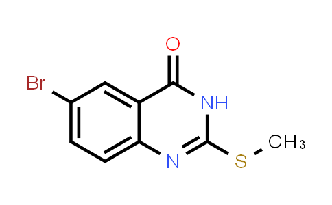 CAS No. 174313-65-6, 6-Bromo-2-(methylsulfanyl)-3,4-dihydroquinazolin-4-one