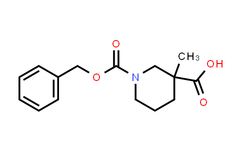 CAS No. 174543-78-3, 1-[(Benzyloxy)carbonyl]-3-methylpiperidine-3-carboxylic acid