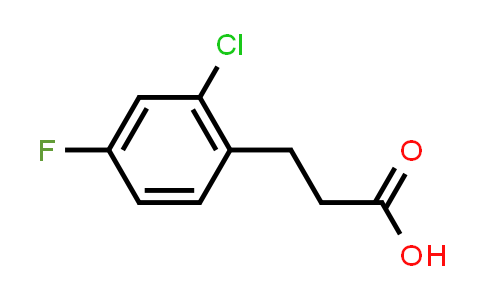 CAS No. 174603-38-4, 3-(2-Chloro-4-fluorophenyl)propanoic acid
