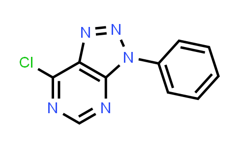 CAS No. 17466-00-1, 7-Chloro-3-phenyl-3H-[1,2,3]triazolo[4,5-d]pyrimidine