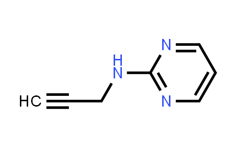 CAS No. 17466-20-5, N-(Prop-2-yn-1-yl)pyrimidin-2-amine