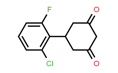 CAS No. 175136-88-6, 5-(2-Chloro-6-fluorophenyl)cyclohexane-1,3-dione