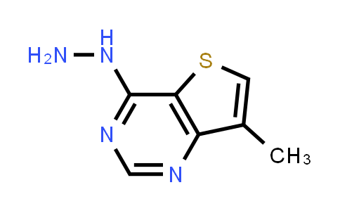 CAS No. 175137-22-1, 4-Hydrazino-7-methylthieno[3,2-d]pyrimidine