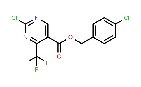 CAS No. 175137-30-1, 4-Chlorobenzyl 2-chloro-4-(trifluoromethyl)pyrimidine-5-carboxylate