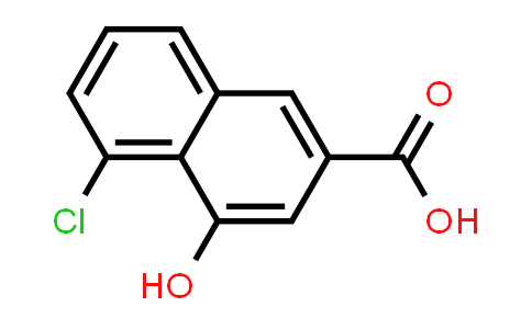 CAS No. 175161-42-9, 2-Naphthalenecarboxylic acid, 5-chloro-4-hydroxy-