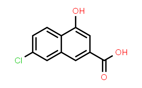 CAS No. 175161-43-0, 2-Naphthalenecarboxylic acid, 7-chloro-4-hydroxy-