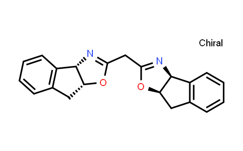 CAS No. 175166-49-1, Bis((3aS,8aR)-8,8a-dihydro-3aH-indeno[1,2-d]oxazol-2-yl)methane