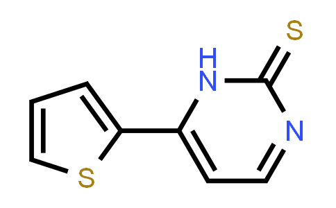 CAS No. 175202-75-2, 6-(Thiophen-2-yl)pyrimidine-2(1H)-thione