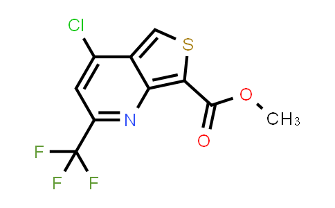 CAS No. 175203-40-4, Methyl 4-chloro-2-(trifluoromethyl)thieno[3,4-b]pyridine-7-carboxylate