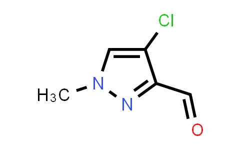 CAS No. 175204-81-6, 4-Chloro-1-methyl-1H-pyrazole-3-carbaldehyde