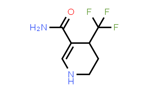 CAS No. 175204-83-8, 4-(Trifluoromethyl)-1,4,5,6-tetrahydropyridine-3-carboxamide