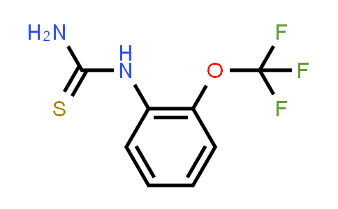 CAS No. 175205-24-0, 1-(2-(Trifluoromethoxy)phenyl)thiourea