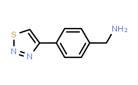 CAS No. 175205-49-9, 4-(1,2,3-Thiadiazol-4-yl)benzenemethanamine