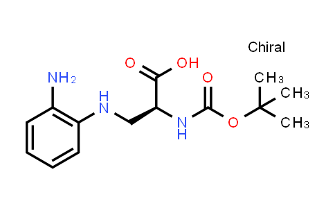 CAS No. 175211-38-8, (S)-3-((2-Aminophenyl)amino)-2-((tert-butoxycarbonyl)amino)propanoic acid