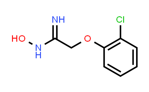 CAS No. 175276-80-9, 2-(2-Chlorophenoxy)-N-hydroxyacetimidamide