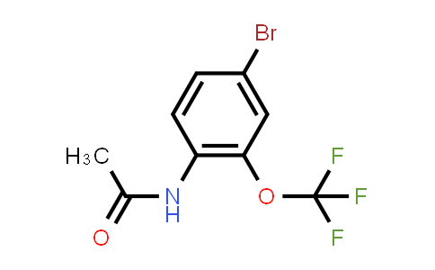 CAS No. 175278-18-9, N-(4-Bromo-2-(trifluoromethoxy)phenyl)acetamide