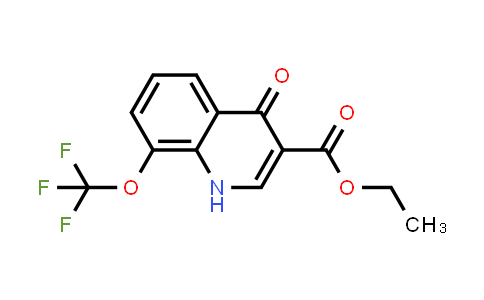 CAS No. 175278-35-0, Ethyl 4-oxo-8-(trifluoromethoxy)-1,4-dihydroquinoline-3-carboxylate