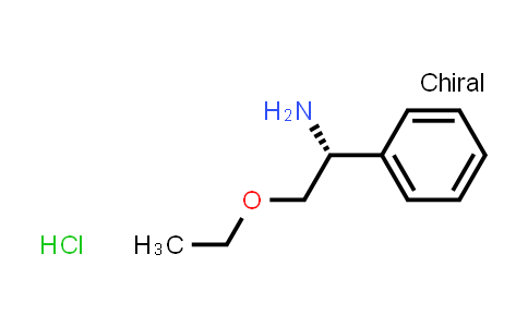 CAS No. 175458-82-9, (R)-2-Ethoxy-1-phenylethan-1-amine hydrochloride