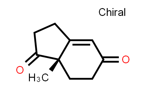 CAS No. 17553-86-5, (S)-7a-Methyl-2,3,7,7a-tetrahydro-1H-indene-1,5(6H)-dione