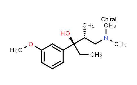 CAS No. 175590-76-8, (2R,3R)-1-(Dimethylamino)-3-(3-methoxyphenyl)-2-methyl-3-pentanol