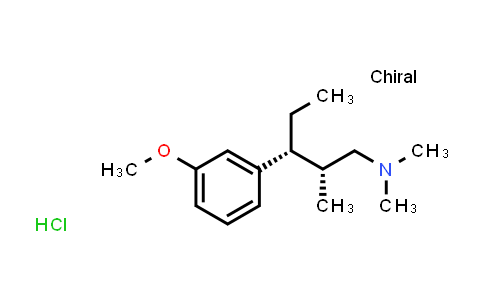 CAS No. 175591-17-0, (2R,3R)-3-(3-Methoxyphenyl)-N,N,2-trimethylpentan-1-amine hydrochloride
