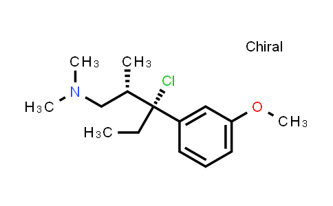 CAS No. 175591-21-6, (2S,3R)-3-chloro-3-(3-methoxyphenyl)-N,N,2-trimethylpentan-1-amine