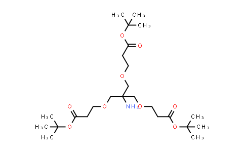 CAS No. 175724-30-8, Tris[[2-(tert-butoxycarbonyl)ethoxy]methyl]methylamine