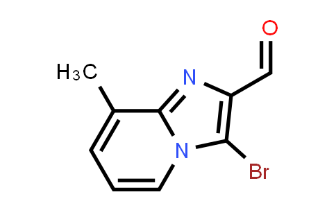 CAS No. 175878-06-5, 3-Bromo-8-methylimidazo[1,2-a]pyridine-2-carbaldehyde