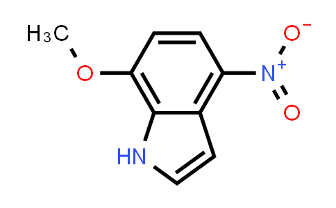 CAS No. 175913-32-3, 7-Methoxy-4-nitro-1H-indole